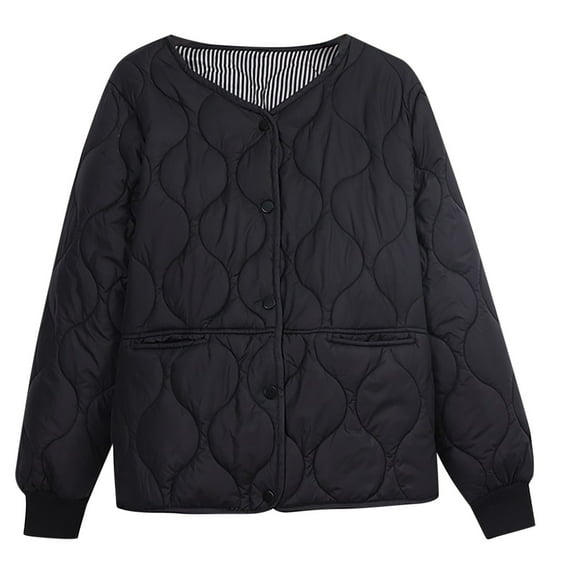 IROINNID Women's Anorak Coat Long Sleeve Solid Color Outwear, Loose Cardigan Buttons Coat Outwear with Pocket