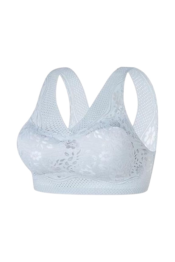 Women's Beauty Back Smoothing Minimizer Bra, Non Padded Cups Size to Plus,Breathable Minimizes Bust Line up to 1.5"