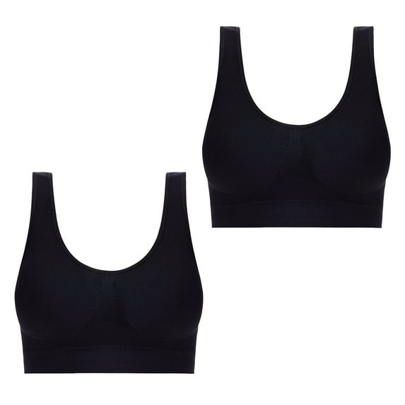 IROINNID Women's Beauty Back Smoothing Minimizer Bra,Non Padded Underwear, Minimizes Bust Line up to 1.5",Single & 2-Pack