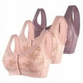 thumbnail image 1 of IROINNID Women's Beauty Back Smoothing Minimizer Lace No Rims Bra, Minimizes Bust Line up to 1.5", 1 of 8