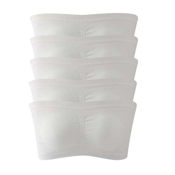 IROINNID Women's Beauty Back Smoothing Strapless Bra, Wireless Bra,Comfortable Lightly Lined Cups Bra