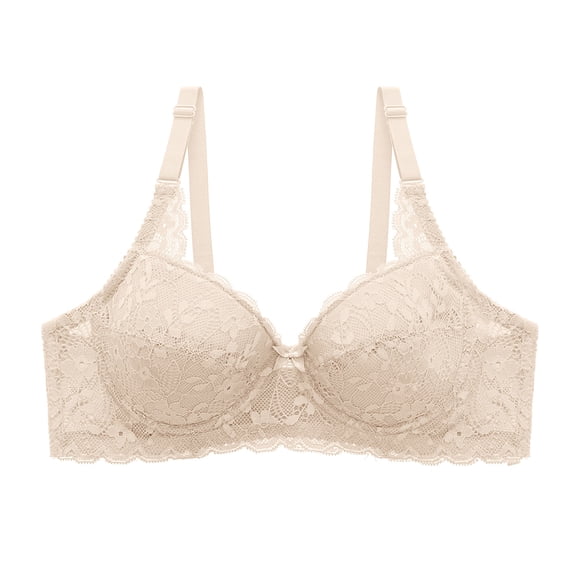 IROINNID Women's Bra Underarm-smoothing With Seamless Stretch Wireless Lightly Lined Comfort Bra