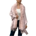 thumbnail image 1 of IROINNID Women's Cardigan Open Front Coat Solid Color Long Sleeve Leisure Casual Pocket Knit Cardigan Sweater Coat Outerwear, Pink, 1 of 5