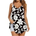 thumbnail image 1 of IROINNID Women's Casual Loose Tunic Tops Printed V-neck Comfortable Loose Sleeveless Vest Spring, 1 of 4