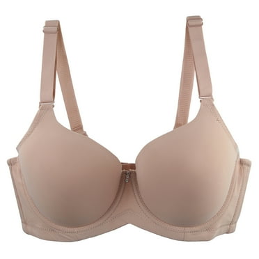 IROINNID Women's Full Figure Beauty Back Smoothing Bra, Plus Size 4-Way Stretch Fabric