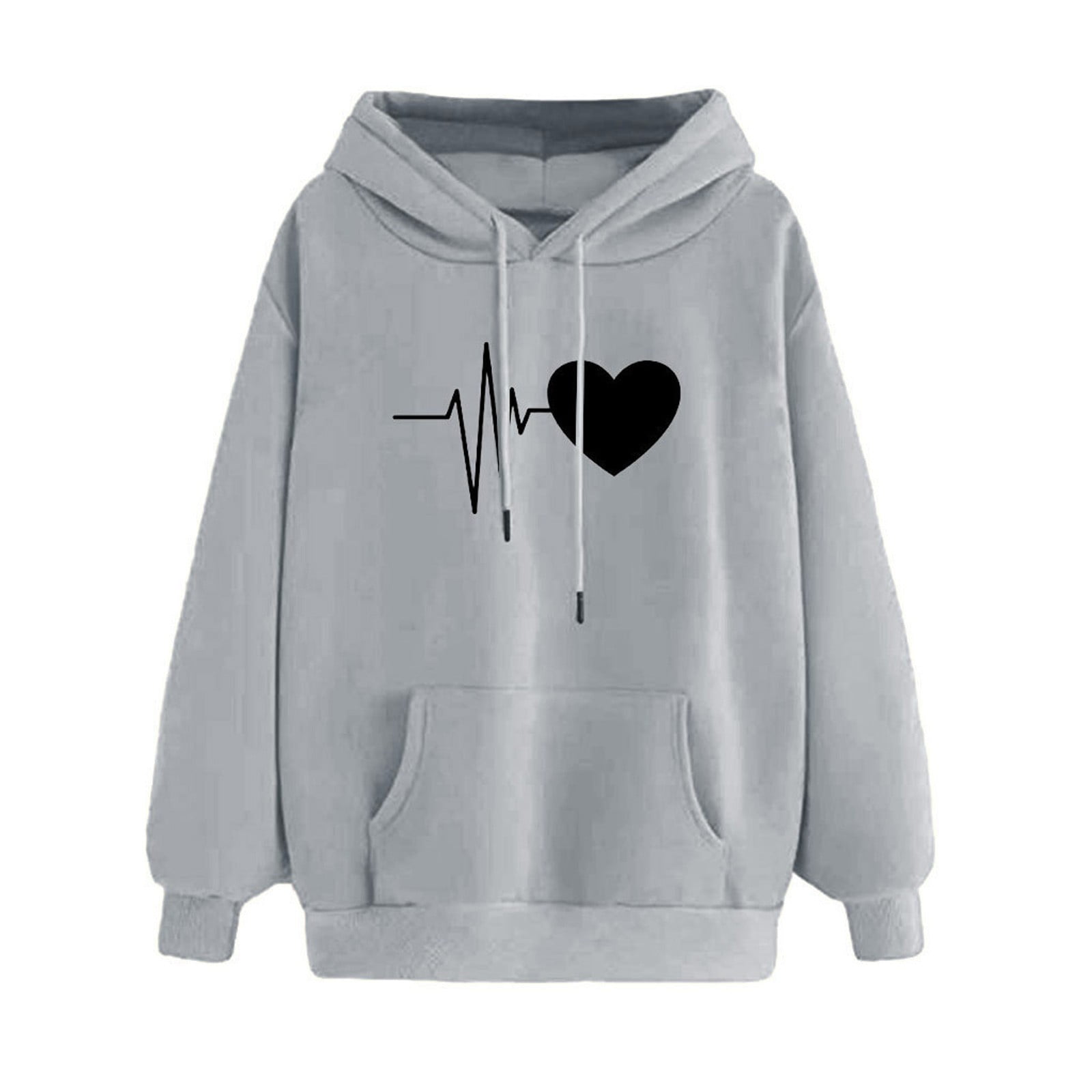 Amazon.com: TVCATYE Playing Cards Pattern Hoodie Womens