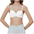 thumbnail image 1 of IROINNID Women's One Fab Fit Lace T-shirt Sport Bra, Lightly-lined Underwire Bra, Racerback Bras Stretch Plus Size for Women, 1 of 6