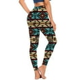 thumbnail image 1 of IROINNID Women's Pants Skinny Print Fashion Casual Western Gradient Span Ladies High Waist Wide Leg Trousers Yoga Pants Long Pants Legging, 1 of 4