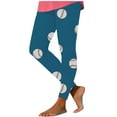 thumbnail image 1 of IROINNID Women's Pants Skinny Print High Waist Training Yoga Pants Legging, 1 of 4