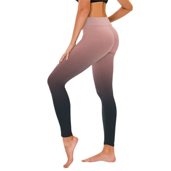 IROINNID Women's Pants Skinny Print Stretch Yoga Fitness Full Length Active Pants Yoga Legging