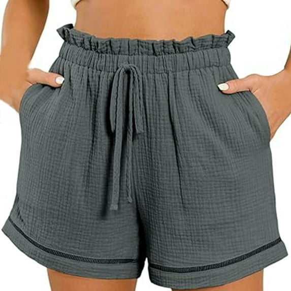 IROINNID Women's Sport Running Shorts Plus Size Summer Essentials Elastic High Waisted Shorts Workout Shorts Quick Dry Athletic Shorts Pants