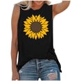 thumbnail image 1 of IROINNID Women's Summer Fashion Round-Neck Sleeveless Print Casual Tank Tops Spring Saving, 1 of 2