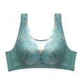 thumbnail image 1 of IROINNID Women's Underwire Bra, Lace No-Poke Push-Up Bra, Convertible Demi Bra, 1 of 9