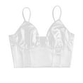thumbnail image 1 of IROINNID Women's Vest Shoulder Short Strap Tops V-Neck Strap Vest Spring, 1 of 2