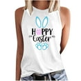 thumbnail image 1 of IROINNID Womens Casual Loose Tank Tops Easter Printing Round-Neck Sleeveless Summer Women Tops Spring Saving Sale, 1 of 2