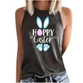 thumbnail image 1 of IROINNID Womens Casual Loose Tank Tops Easter Printing Round-Neck Sleeveless Summer Women Tops Spring Saving, 1 of 2