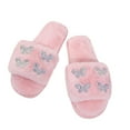 thumbnail image 1 of IROINNID Womens Slippers, Fuzzy Slippers Vacation Printed Open Toe Soft Soled Summer Non-Slip Slipper, 1 of 4