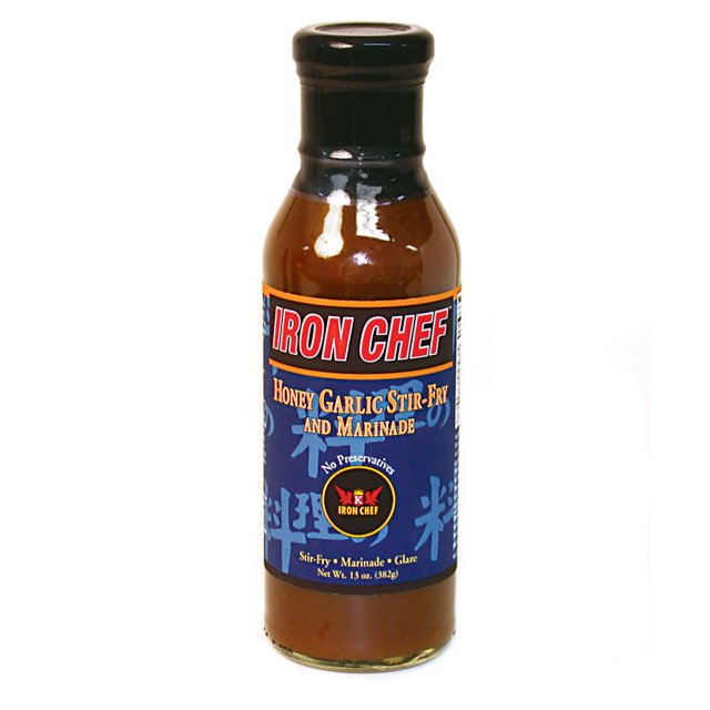 IRON CHEF Honey Garlic Stir Fry Sauce, 13 oz