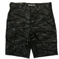 thumbnail image 1 of IRON CO. 4-Way Stretch Hybrid Cargo 11" Inseam Short (Blackout Camo, 30), 1 of 1