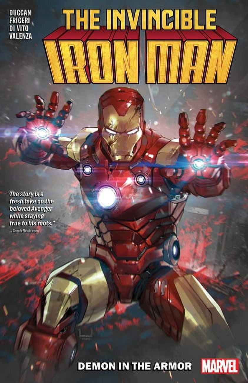 Invincible Iron Man Demon in the Armor Paperback Graphic Novel