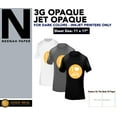 thumbnail image 1 of IRON ON HEAT TRANSFER PAPER 3G JET OPAQUE 11 x 17" CUSTOM PACK 250 SHEETS, 1 of 2