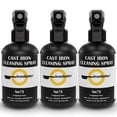 thumbnail image 1 of IRONBUTTER Cast Iron Soap Spray (12 Fl oz) 100% All Natural Ingredients (3 pack), 1 of 13