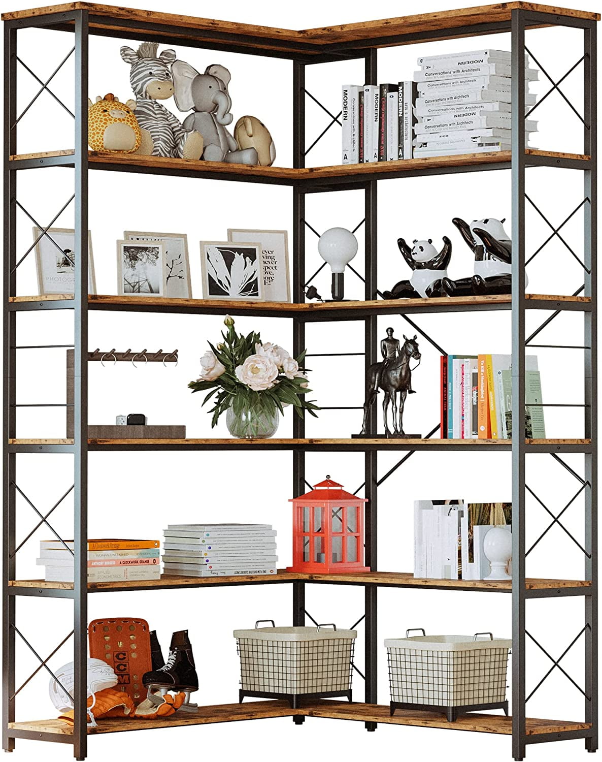 Stoneford corner bookcase hotsell