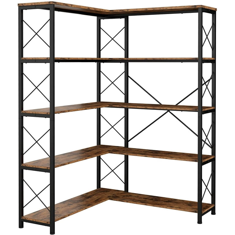 L shaped cheap shelf unit