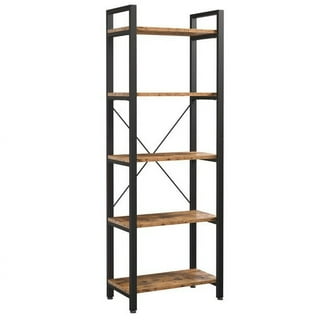 Metal Wood Bookshelves in Office Furniture Walmart