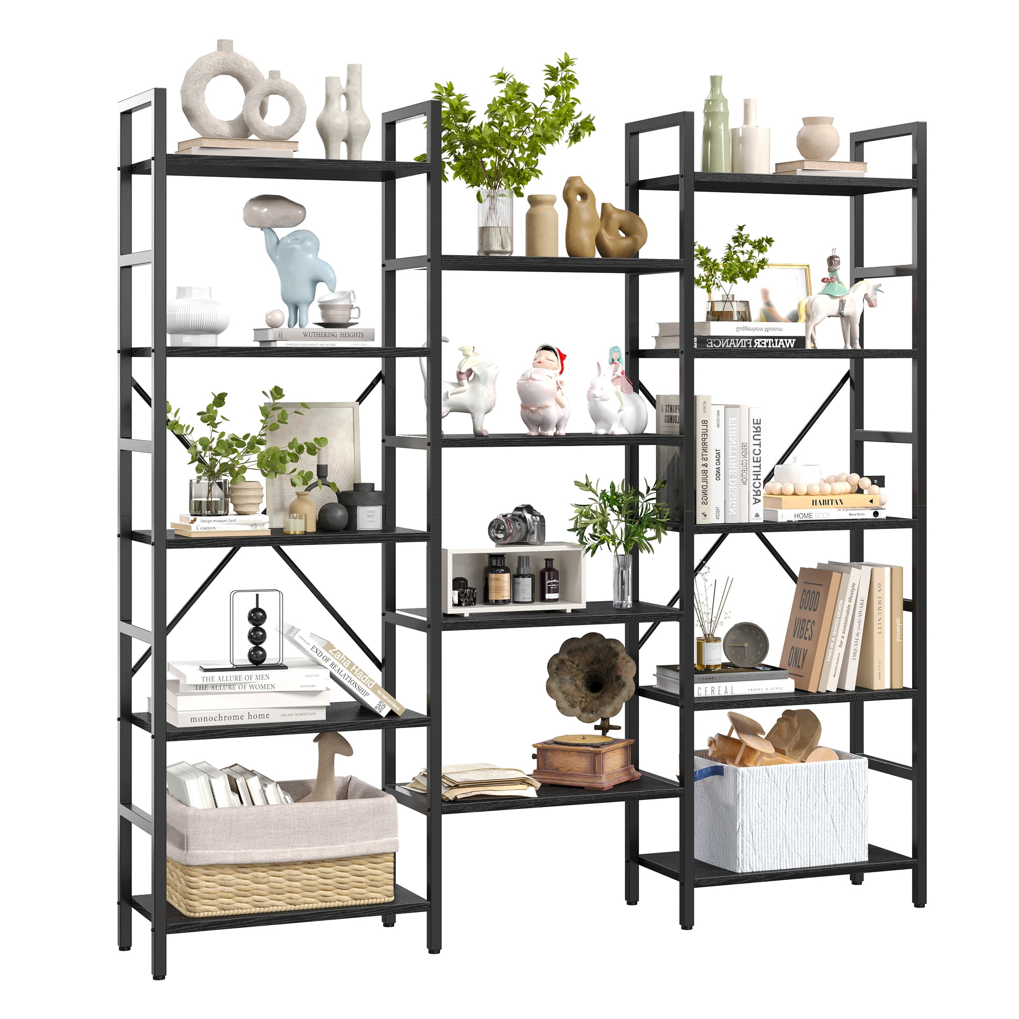 https://i5.walmartimages.com/seo/IRONCK-Triple-Wide-5-Tiers-Industrial-Bookcases-and-Bookshelves-Large-Open-Display-Shelf-with-Wood-and-Metal-Frame-Vintage-Black_80792aff-0563-418d-a3bf-a80c961c0e73.3e8fc761d84183deebe9556cc3ca0b6d.jpeg