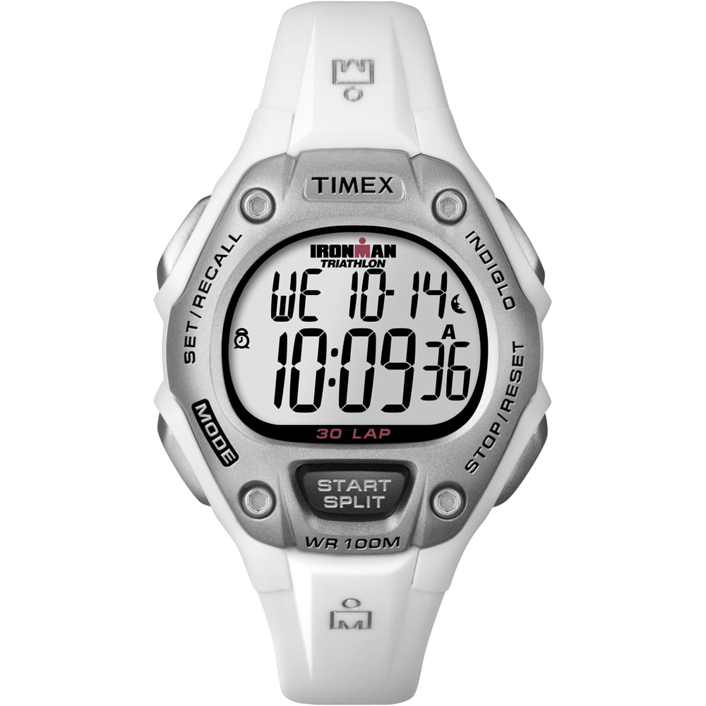 IRONMAN 30 LAP MID SIZE WATCH WHITE
