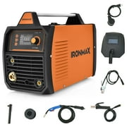 IRONMAX 110/220V Stick Welder 160 Amp Digital Inverter IGBT Welding Machine LCD Display