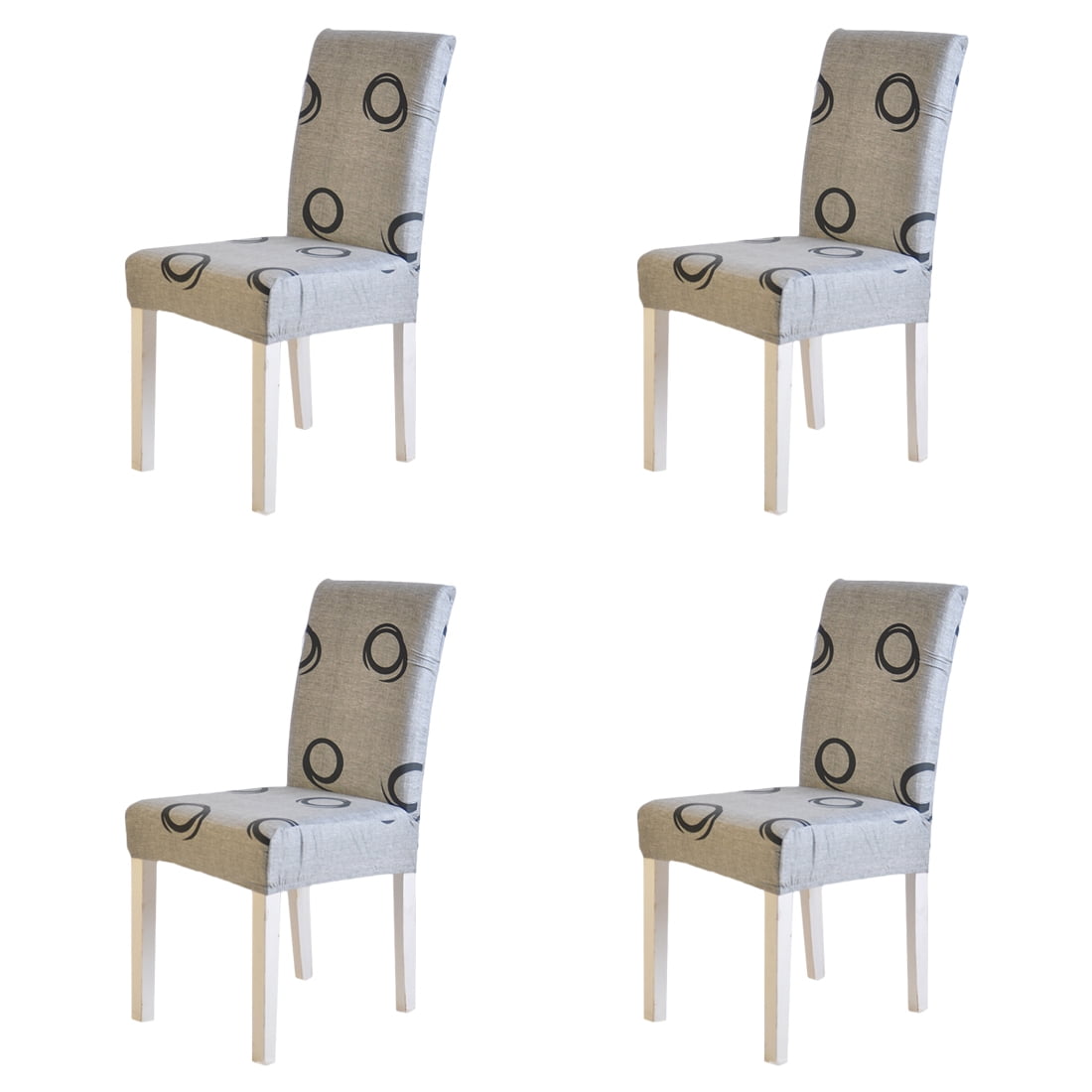 IROOM Chair Covers for Dining Room 4 Pack Dining Kitchen Chair Cover