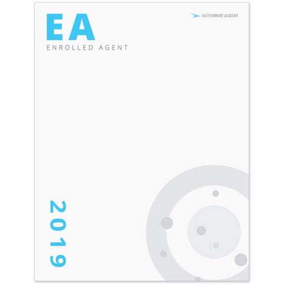 IRS Enrolled Agent Exam Study Guide 2019: All 3 exams. 600 online questions., 9781938440717, 1938440714, Paperback, First Edition edition