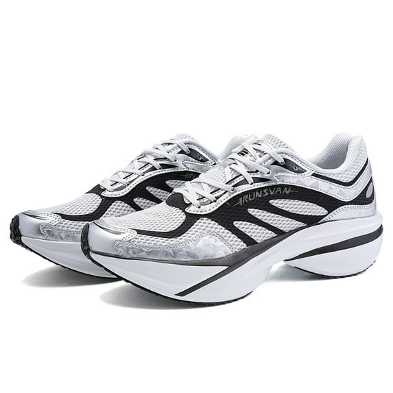 IRUNSVAN CARBON ROPE1.0 Retro Fashion Running Shoes Full Foot Carbon Plate Sports Shoes Stable Support Breathable Comfortable Anti Slip Suitable for Multi occasion Trendy Shoes