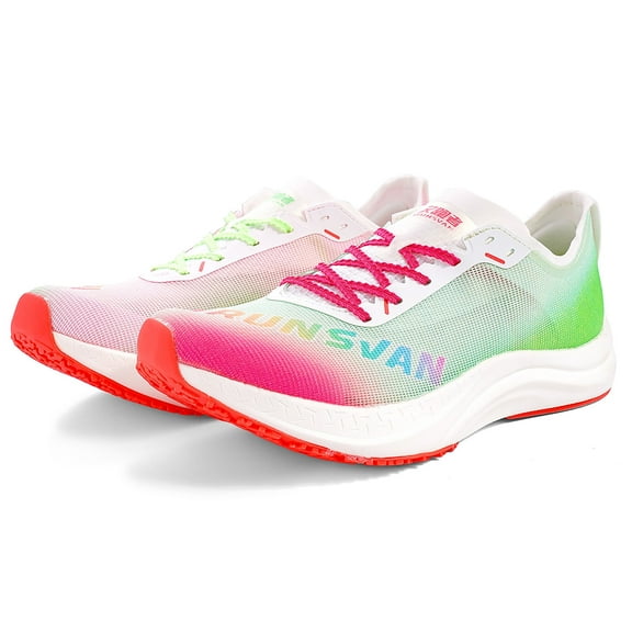 IRUNSVAN Carbon Plate Marathon Running Shoes Pro Tests Stable Support For Shock-absorbing Ultralight Bounce Sport Sneakers CHAMPION HIGHEST TOP1.0