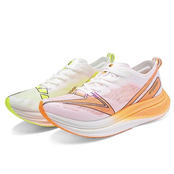 IRUNSVAN FLYING FAST 1.0 Marathon Carbon Plate Running Shoes Men's Women's Outdoor Sneakers Shock Absorption Ultra-Light Sports Shoes Professional Shock Stable Support