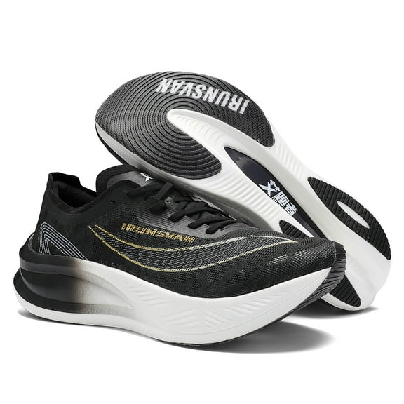 IRUNSVAN HEAT 1.0 Carbon Plate Marathon Racing Shoes Running Shoes for Men Professional Stable Support Shock-relief Ultra-light Rebound Sneakers