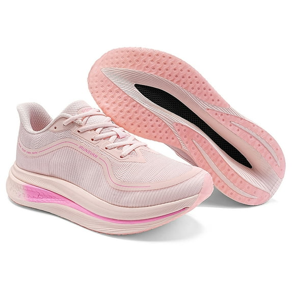 IRUNSVAN Nylon Carbon Plate Marathon Running Shoes Men's Professional Stable Support Shock Absorbent Ultra Light Rebound Sports Shoes CHASING WIND 1.0