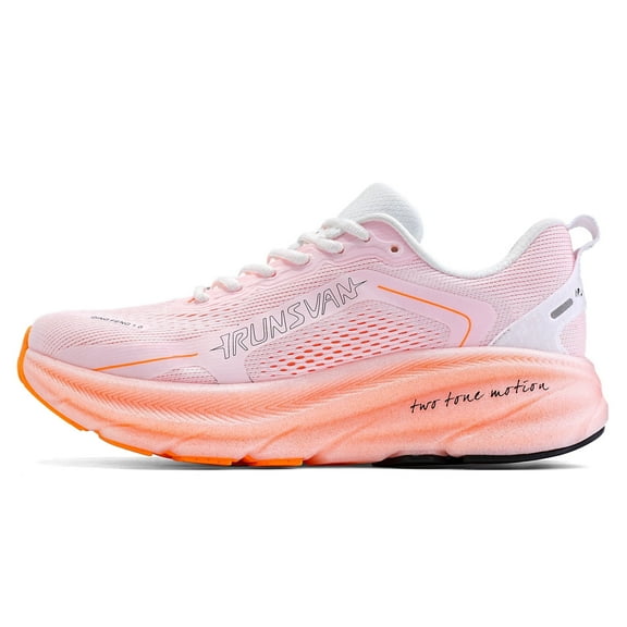 IRUNSVAN SPONGE ELASTICITY 1.0 Carbon Plate Running Shoes 2025 Anti Splashing Men's Shoes Two Color Double Density Rebound Sports Shoes Mesh Breathable Fashion Sports Shoes