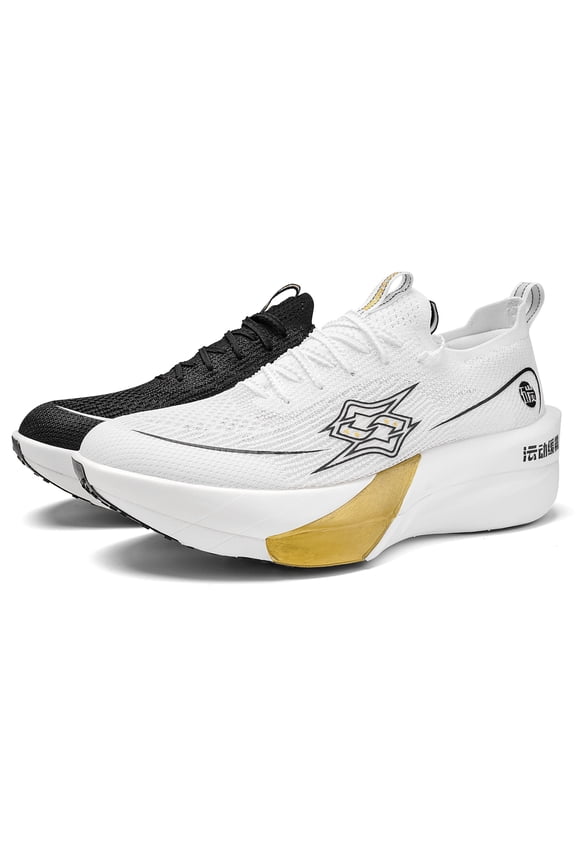 SUC1.0 Full Palm Carbon Plate Racing Shock Absorbing Sports Shoes Sprint Racing Shoes Professional Men Cushioning Rebound Marathon Running Shoes