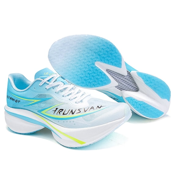 IRUNSVAN SWIFT HEAT 2.0 Running Shoes for Men Carbon Plate Support Ultra Light Arch Dragon Scale Bottom Special Training Shoes Marathon Commuting Training Shoes