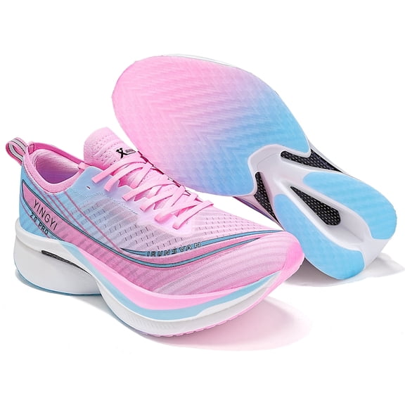 IRUNSVAN Shadow Wing 2.0 Pro Marathon Carbon Fiber Running Shoes for Men Breathable Ultra Lightweight Shock Absorbent Sports Shoes