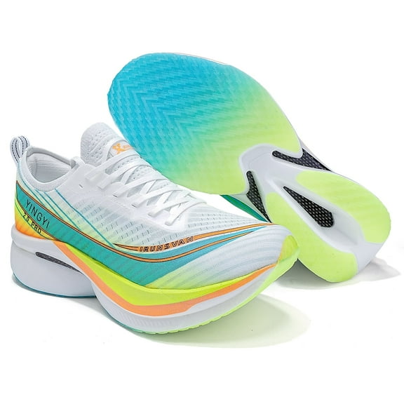 IRUNSVAN Shadow Wing 2.0 Pro Marathon Carbon Fiber Running Shoes for Men Breathable Ultra Lightweight Shock Absorbent Sports Shoes