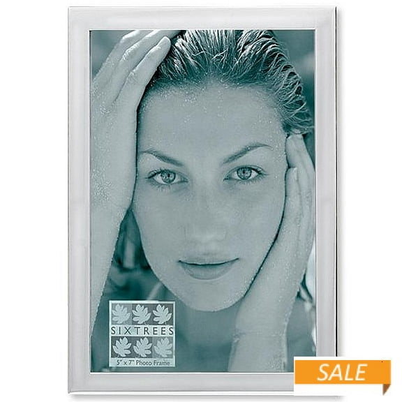 IRVINE Silver 4x6 frame by Sixtrees - 4x6