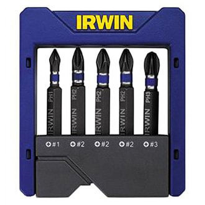 TRA-Impact Power Bit Set W/clip, Hex Ball End Bit Set H1.5-H8, 2 Inch Length Industrial Strength 1 4 Hex Shank