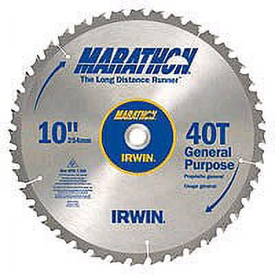 IRWIN 24070 Circ Saw Blade 10" 40tht 5 Pack