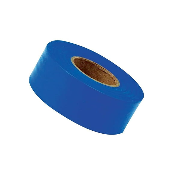 Flagging Tape, 1-3/16 in x 300 ft, Blue