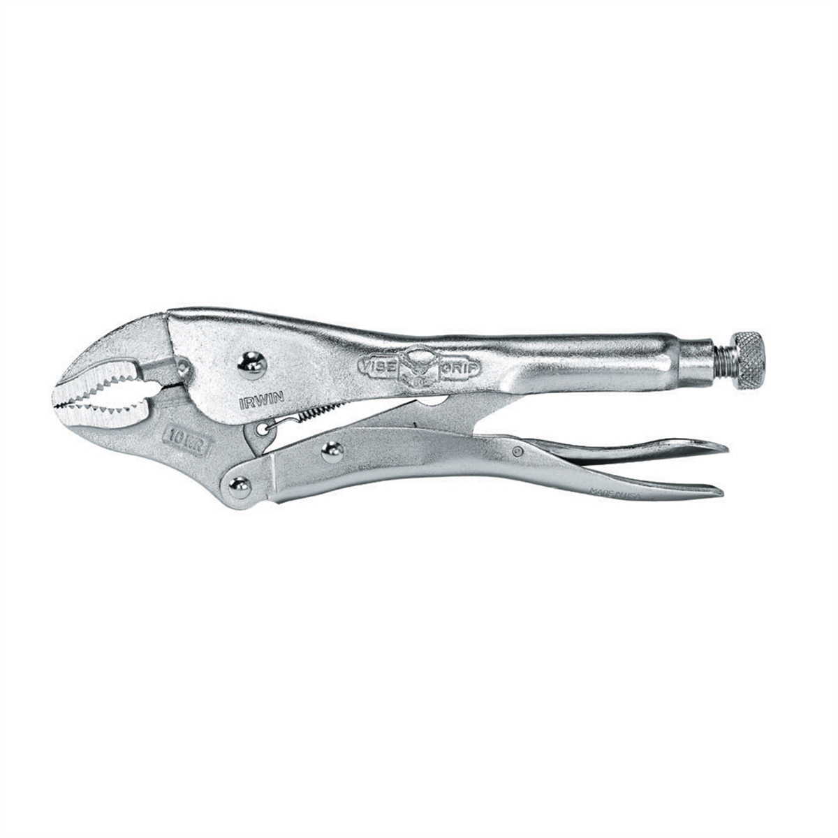 IRWIN 502L3 10-Inch Curved Jaw Locking Pliers - image 1 of 3