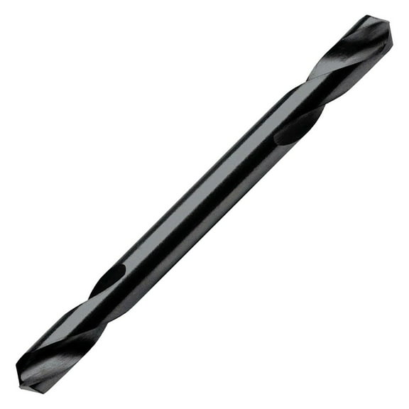 IRWIN 60608 - 1/8" Black Oxide HSS Straight Shank Fractional Double-End Drill Bit
